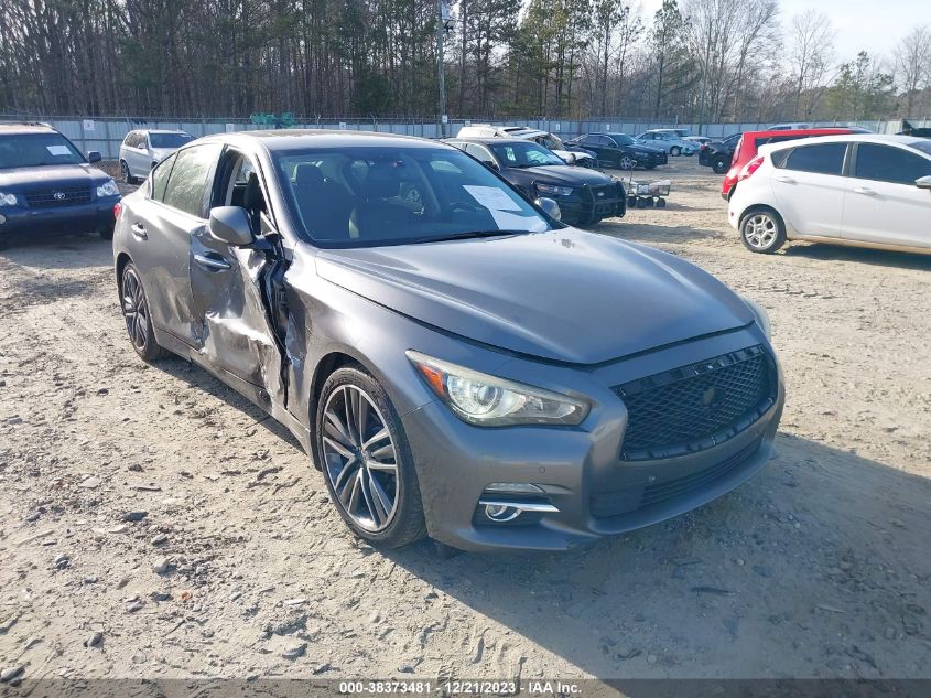 2014 INFINITI Q50 PREMIUM - JN1BV7AR3EM703529