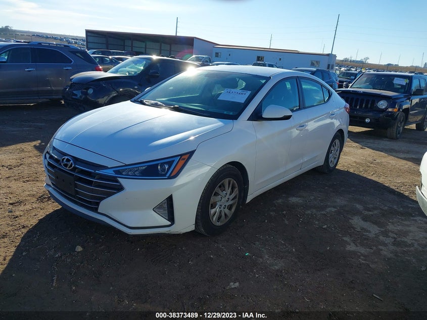 VIN 5NPD74LF8KH419403 2019 HYUNDAI ELANTRA SE