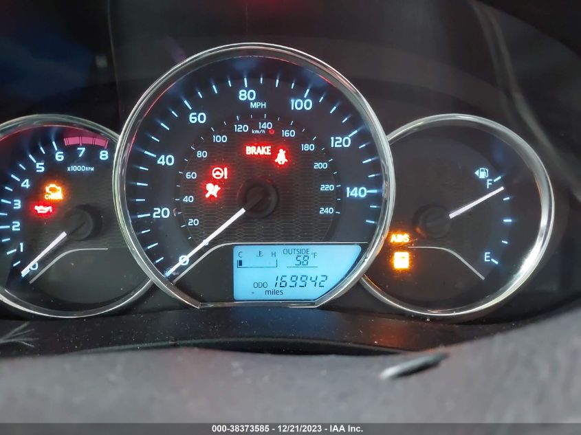 2015 TOYOTA COROLLA L/LE/LE PLS/PRM/S/S PLS - 5YFBURHEXFP255142