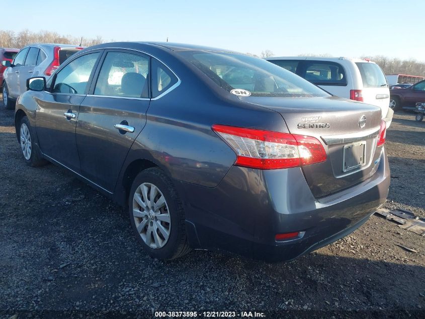 2014 NISSAN SENTRA S/SV/SR/SL - 3N1AB7AP2EL669547
