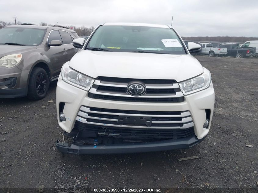 2019 TOYOTA HIGHLANDER XLE - 5TDJZRFH7KS567981