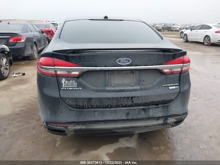 2018 FORD FUSION TITANIUM/PLATINUM - 3FA6P0D94JR124133