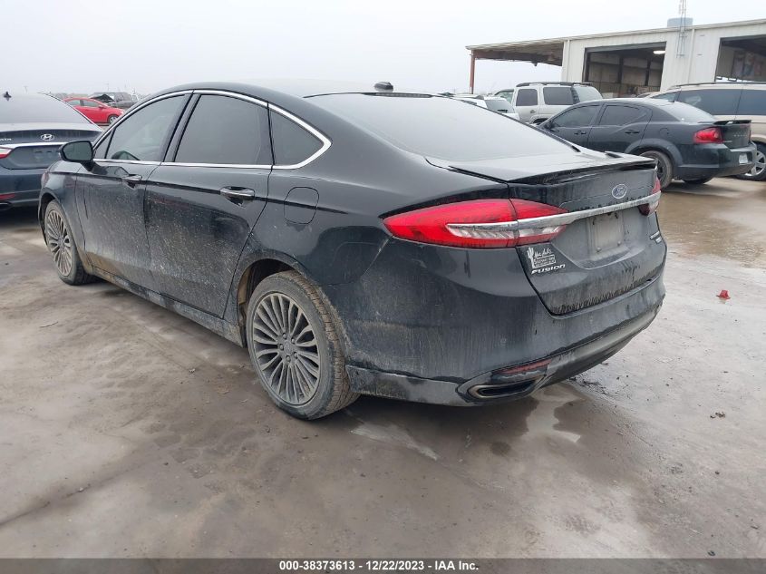 2018 FORD FUSION TITANIUM/PLATINUM - 3FA6P0D94JR124133