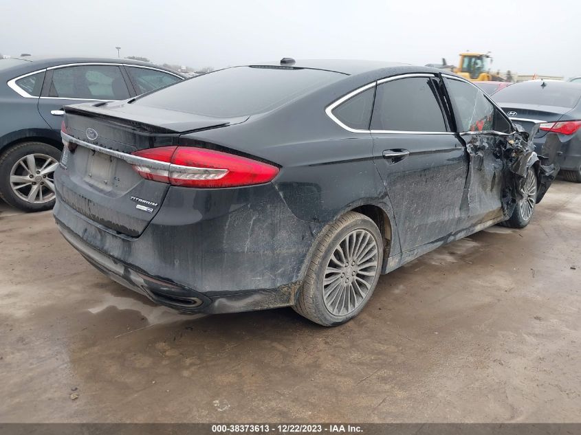 2018 FORD FUSION TITANIUM/PLATINUM - 3FA6P0D94JR124133