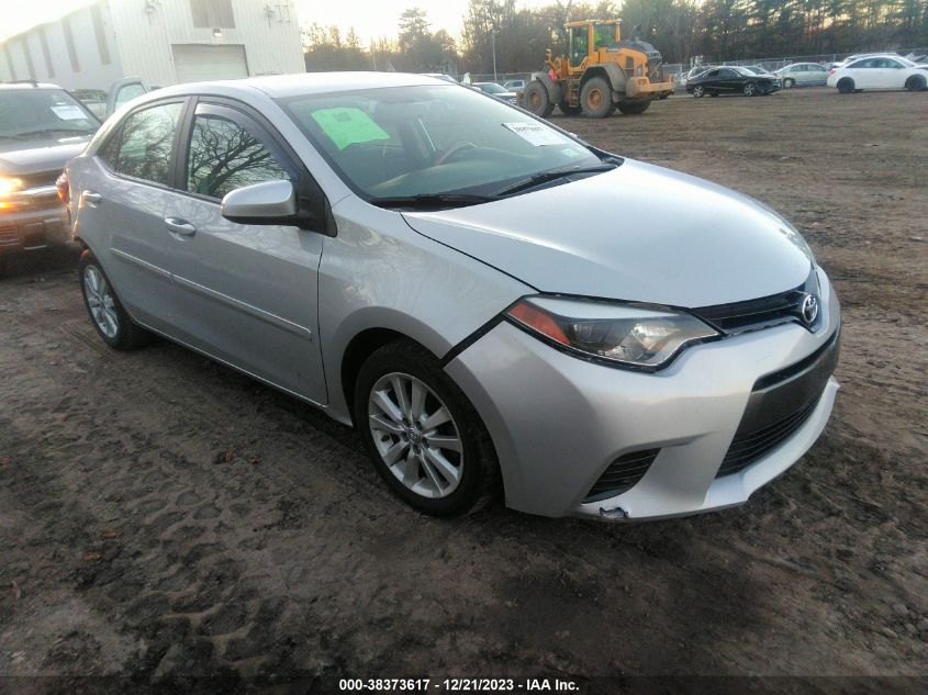 2016 TOYOTA COROLLA LE - 2T1BURHE9GC580771