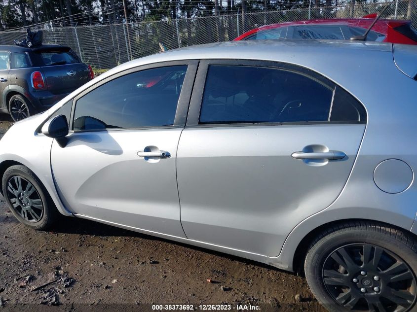 2013 KIA RIO LX - KNADM5A32D6309836