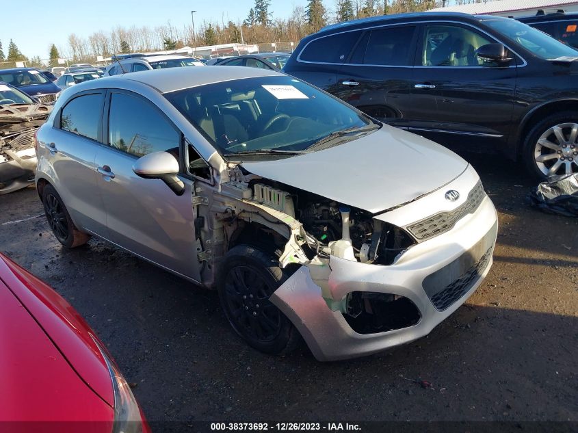 2013 KIA RIO LX - KNADM5A32D6309836
