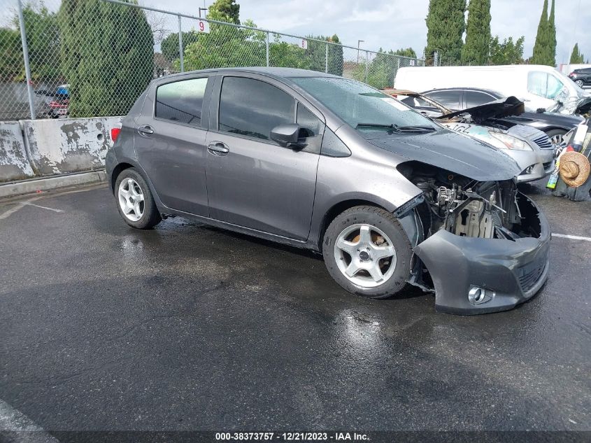 2014 TOYOTA YARIS L (TMC/CBU PLANT) - JTDKTUD3XED596262