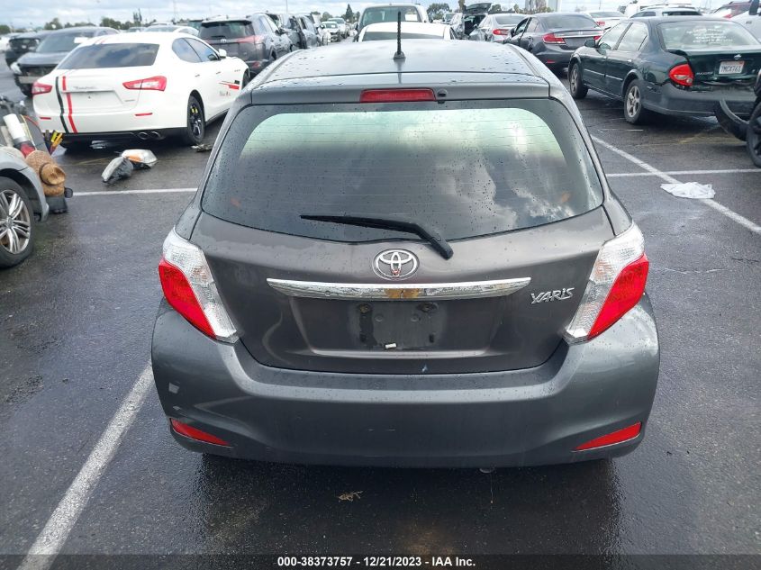 2014 TOYOTA YARIS L (TMC/CBU PLANT) - JTDKTUD3XED596262