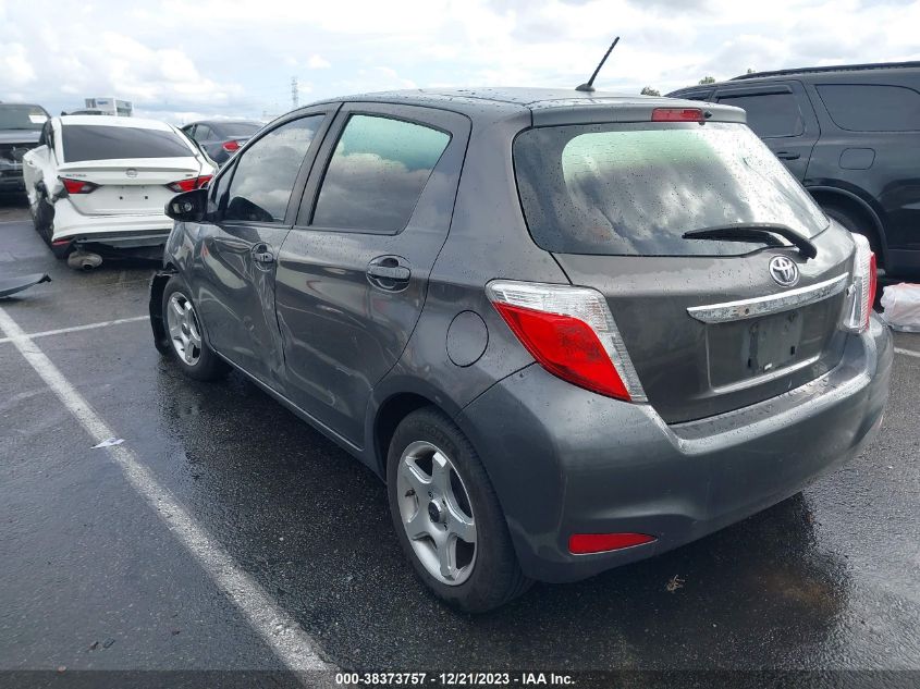 2014 TOYOTA YARIS L (TMC/CBU PLANT) - JTDKTUD3XED596262