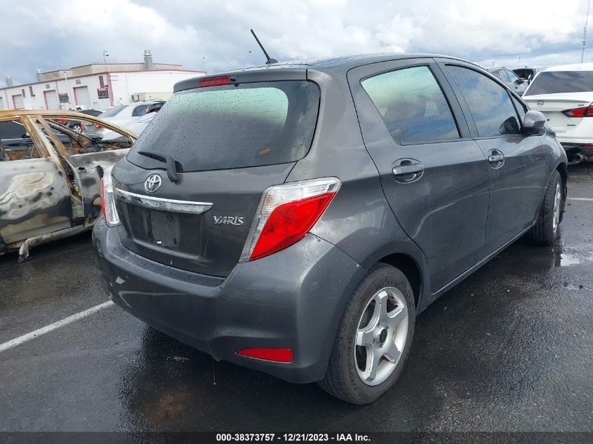 2014 TOYOTA YARIS L (TMC/CBU PLANT) - JTDKTUD3XED596262