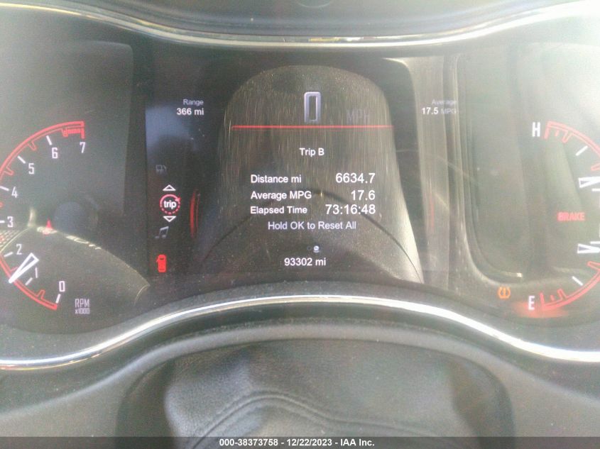 2014 DODGE DURANGO CITADEL - 1C4RDHEG2EC550449