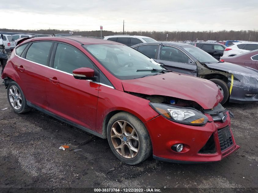 2013 FORD FOCUS TITANIUM - 1FADP3N27DL270037