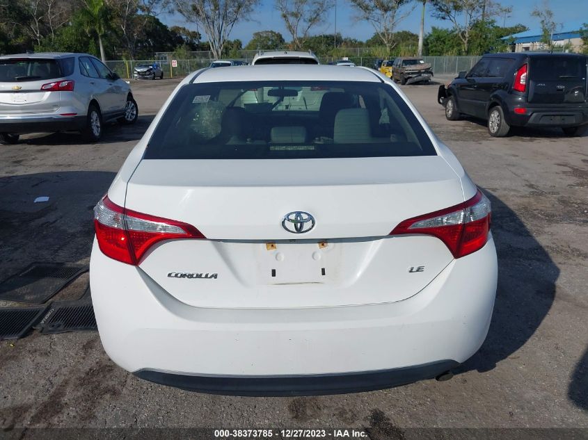 2016 TOYOTA COROLLA L/LE/LE PLS/PRM/S/S PLS - 2T1BURHE1GT707853