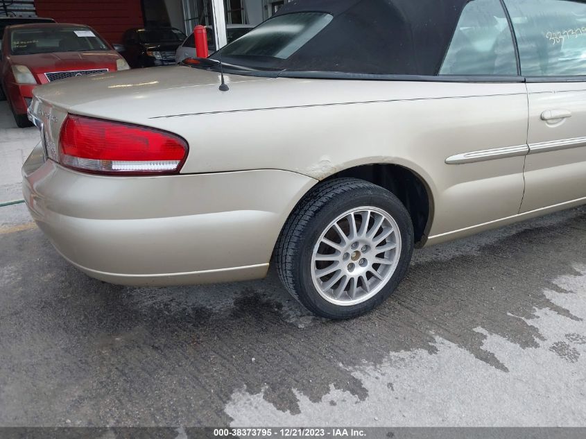 1C3EL55R76N181566 | 2006 CHRYSLER SEBRING