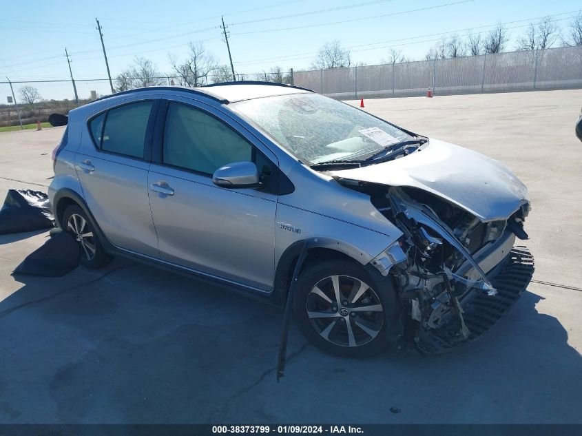 Lot #2539233059 2018 TOYOTA PRIUS C ONE salvage car