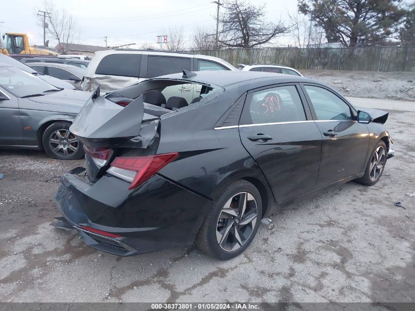 2021 HYUNDAI ELANTRA SEL - KMHLN4AG4MU113896