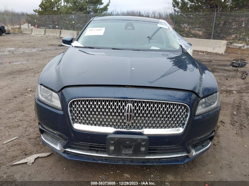 2017 LINCOLN CONTINENTAL RESERVE - 1LN6L9NP5H5624432