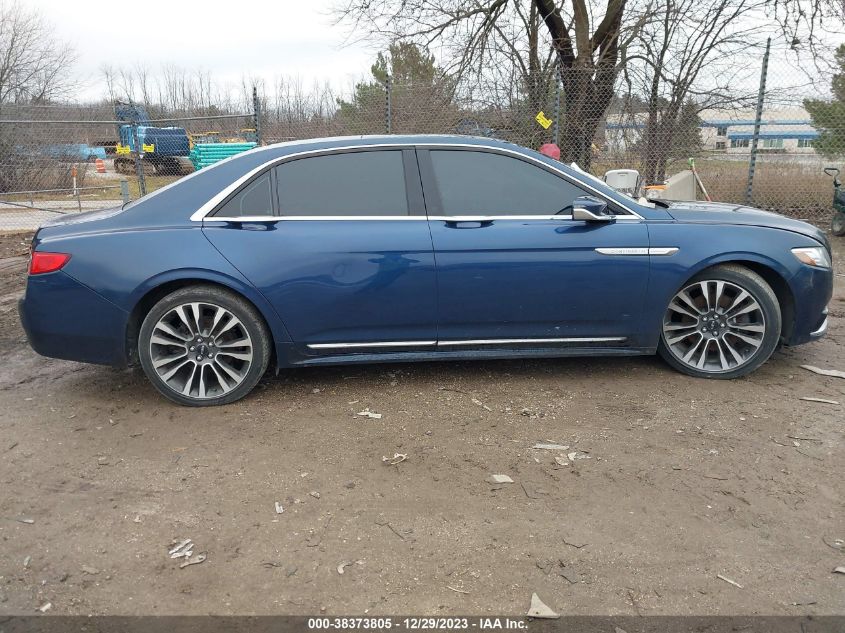 2017 LINCOLN CONTINENTAL RESERVE - 1LN6L9NP5H5624432