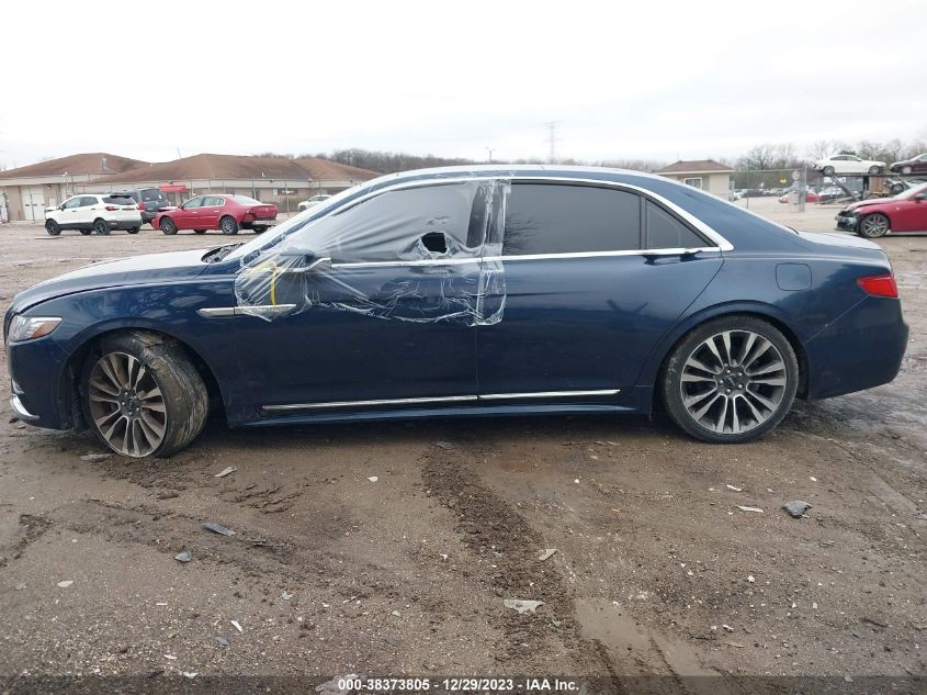 2017 LINCOLN CONTINENTAL RESERVE - 1LN6L9NP5H5624432