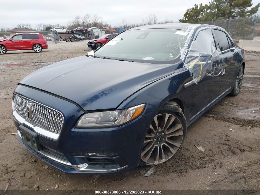 2017 LINCOLN CONTINENTAL RESERVE - 1LN6L9NP5H5624432