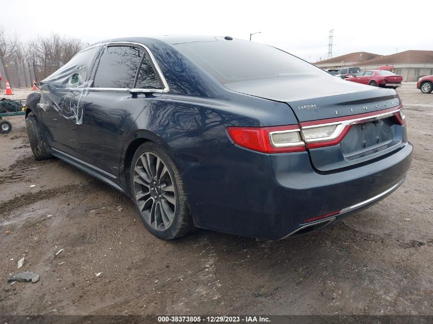 2017 LINCOLN CONTINENTAL RESERVE - 1LN6L9NP5H5624432