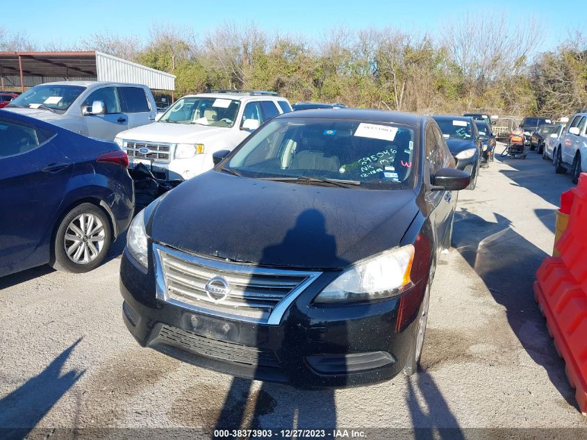 2014 NISSAN SENTRA S/SV/SR/SL - 3N1AB7AP0EL695046