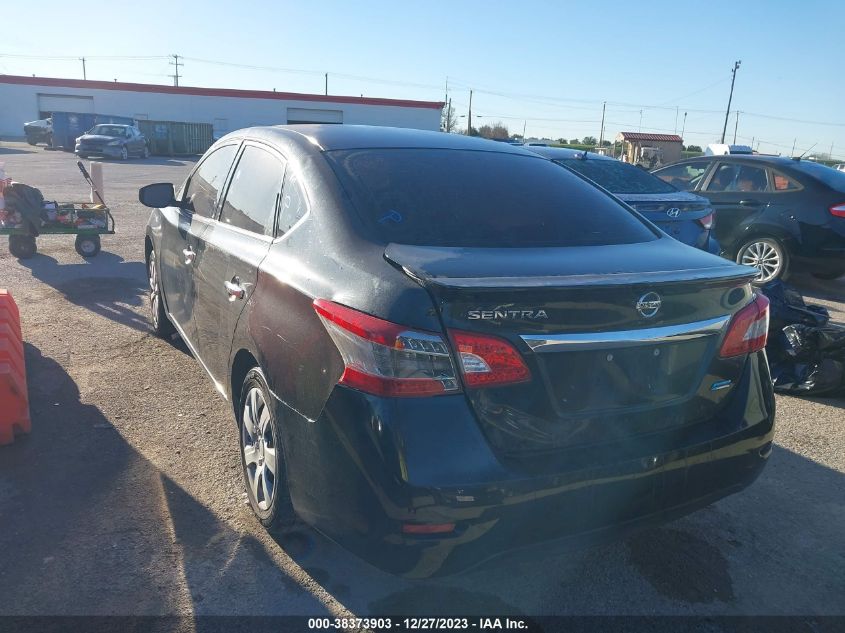 2014 NISSAN SENTRA S/SV/SR/SL - 3N1AB7AP0EL695046