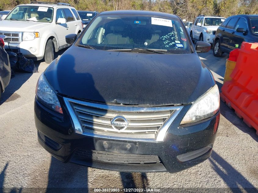 2014 NISSAN SENTRA S/SV/SR/SL - 3N1AB7AP0EL695046