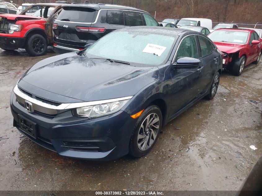 2018 HONDA CIVIC EX - 2HGFC2F76JH516623