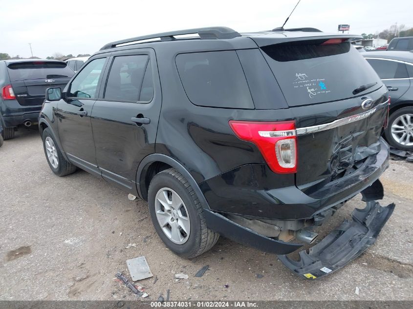 2013 FORD EXPLORER - 1FM5K7B8XDGA98636