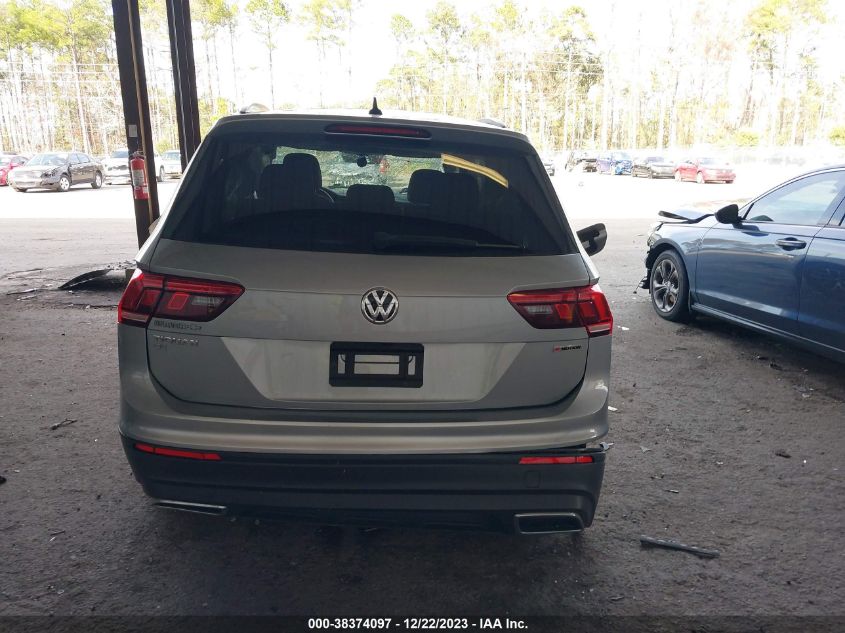 2019 VOLKSWAGEN TIGUAN SE/SEL/SEL R-LINE JET-BLA - 3VV2B7AX9KM161620