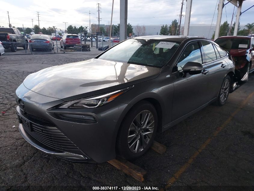 VIN JTDAAAAAXPA009257 2023 TOYOTA MIRAI XLE