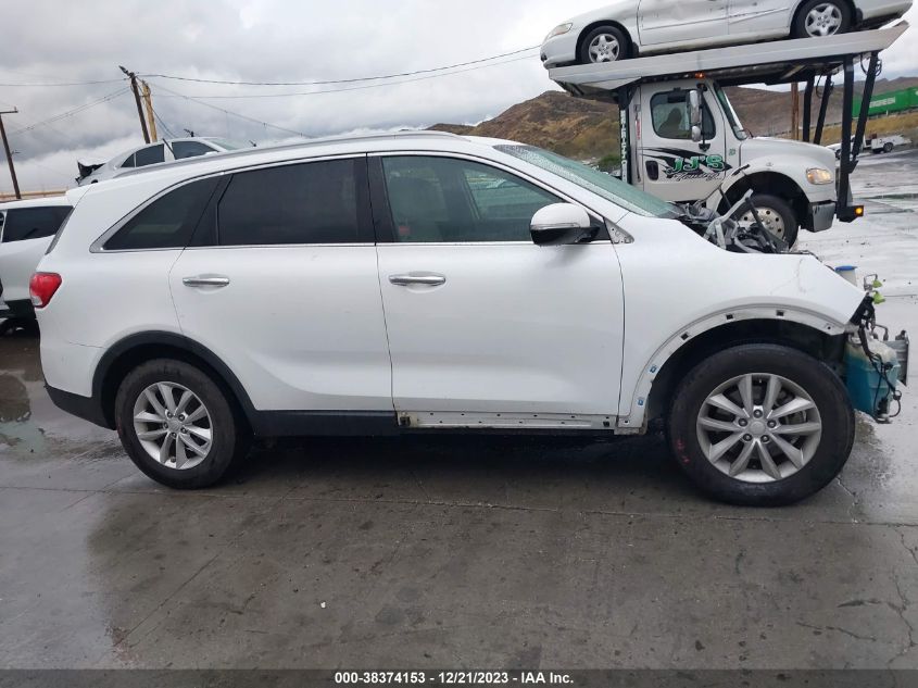 2017 KIA SORENTO 2.4L LX - 5XYPG4A38HG189867