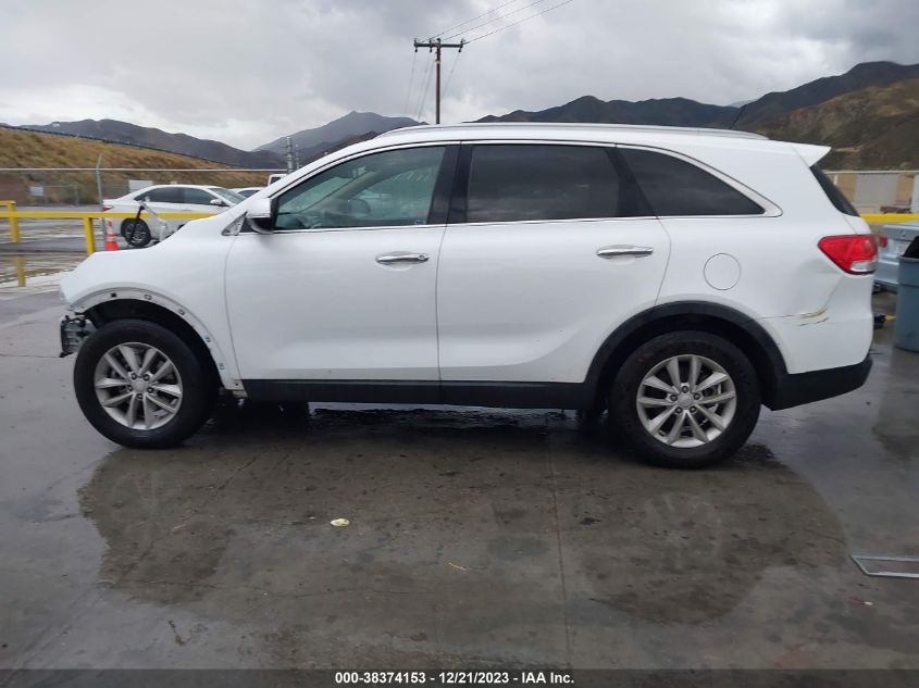 2017 KIA SORENTO 2.4L LX - 5XYPG4A38HG189867