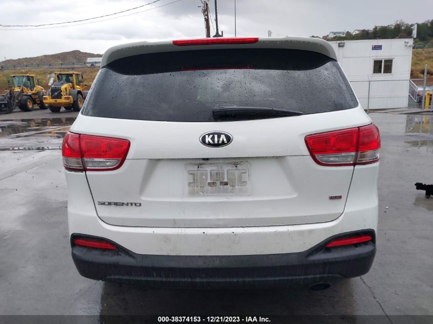 2017 KIA SORENTO 2.4L LX - 5XYPG4A38HG189867