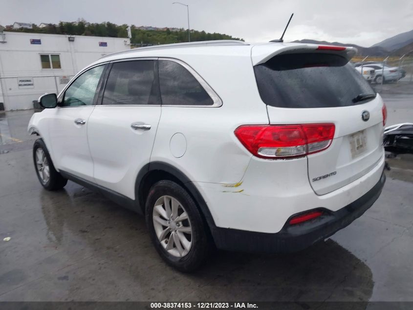 2017 KIA SORENTO 2.4L LX - 5XYPG4A38HG189867