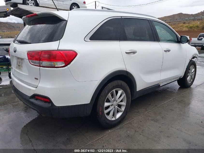 2017 KIA SORENTO 2.4L LX - 5XYPG4A38HG189867