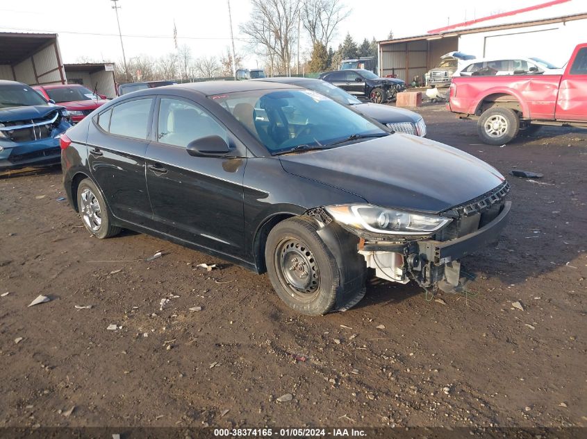 2017 HYUNDAI ELANTRA SE - 5NPD74LF2HH095776