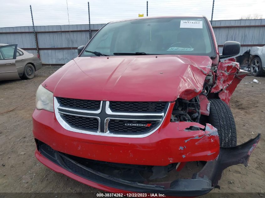 2014 DODGE GRAND CARAVAN AVP/SE - 2C4RDGBG3ER214668
