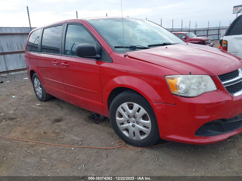 2014 DODGE GRAND CARAVAN AVP/SE - 2C4RDGBG3ER214668