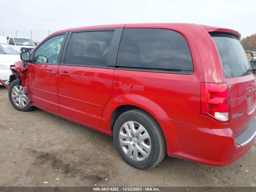 2014 DODGE GRAND CARAVAN AVP/SE - 2C4RDGBG3ER214668