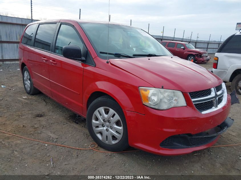 2014 DODGE GRAND CARAVAN AVP/SE - 2C4RDGBG3ER214668