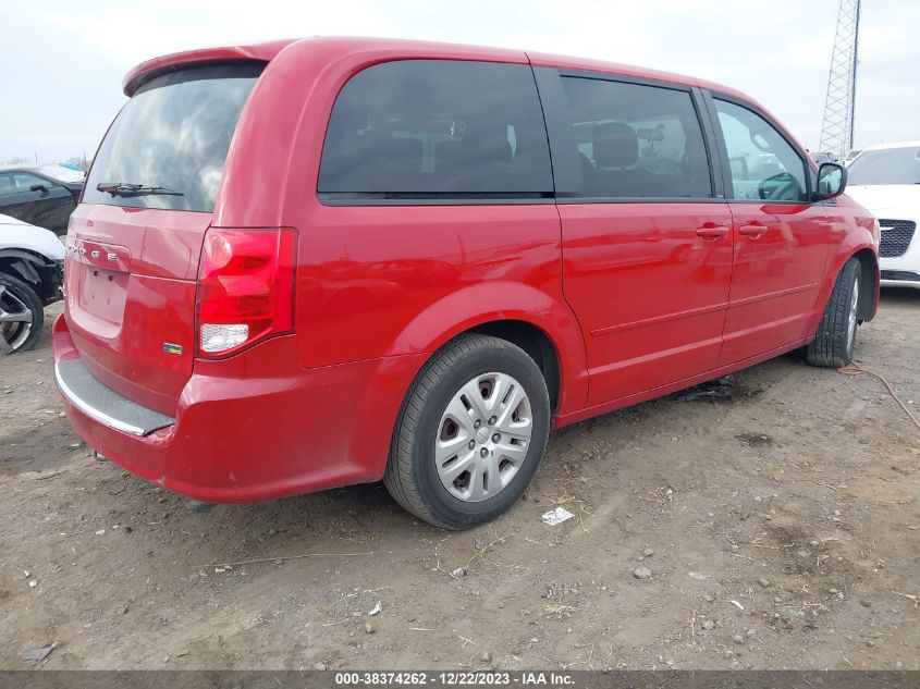 2014 DODGE GRAND CARAVAN AVP/SE - 2C4RDGBG3ER214668