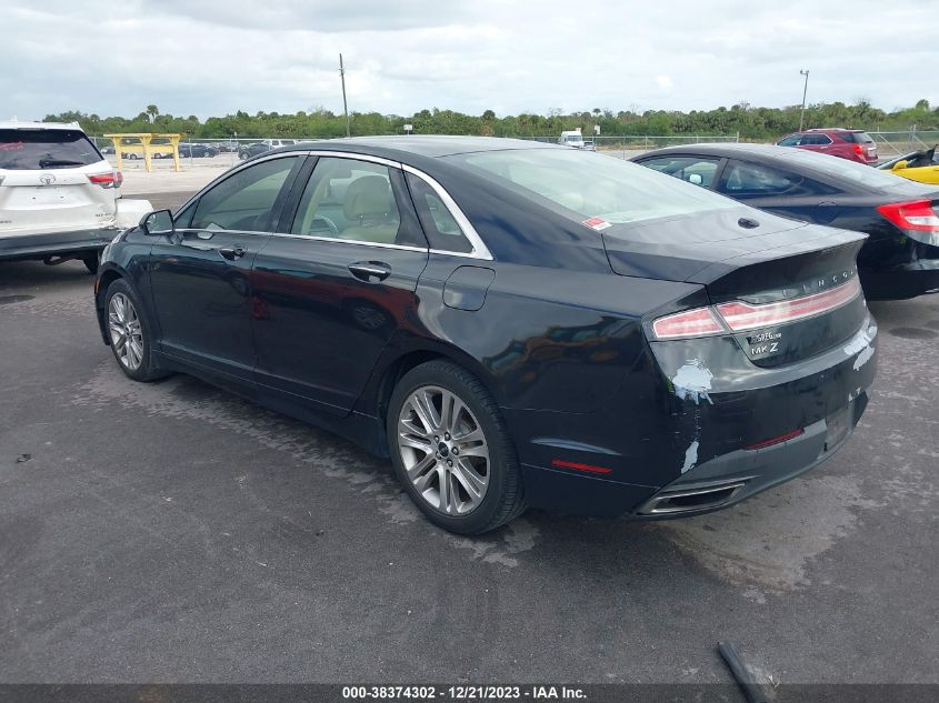 2014 LINCOLN MKZ HYBRID 3LN6L2LU1ER826340