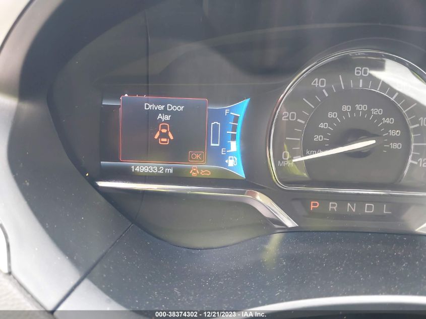 2014 LINCOLN MKZ HYBRID 3LN6L2LU1ER826340