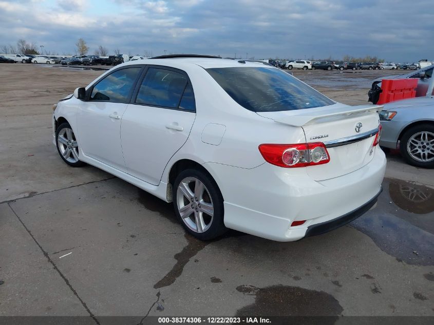 2013 TOYOTA COROLLA S - 5YFBU4EE0DP115430