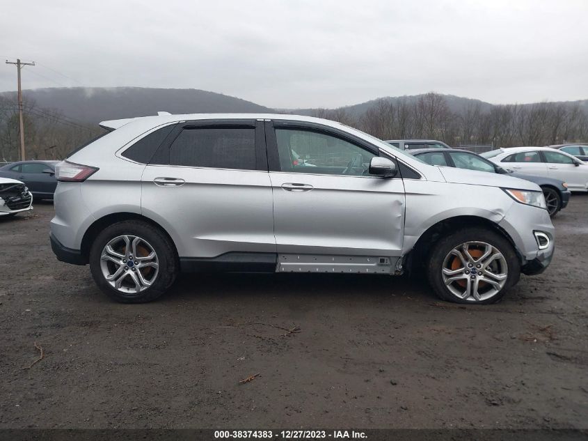 2017 FORD EDGE TITANIUM - 2FMPK4K93HBB20313