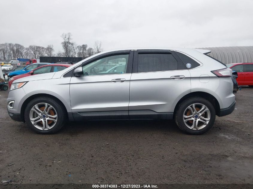 2017 FORD EDGE TITANIUM - 2FMPK4K93HBB20313
