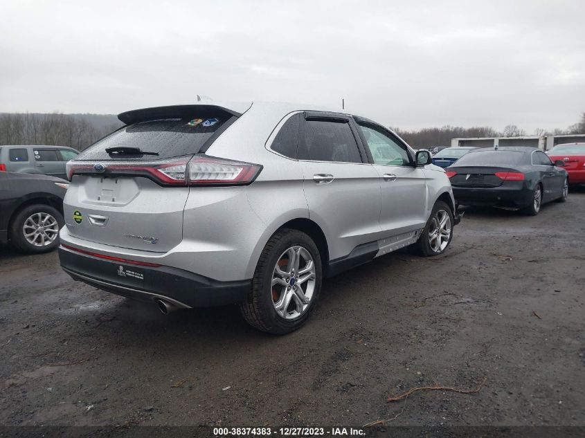 2017 FORD EDGE TITANIUM - 2FMPK4K93HBB20313